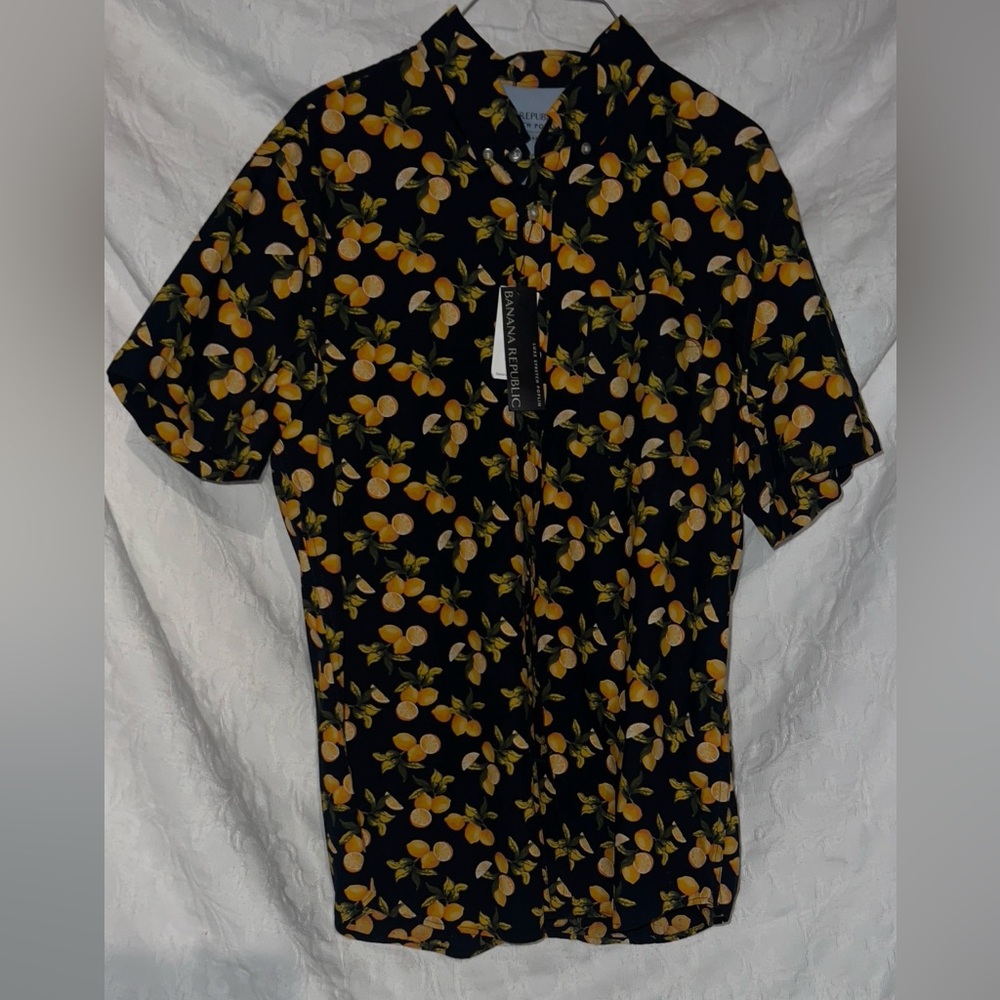 Banana Republic Luxe Stretch Poplin New